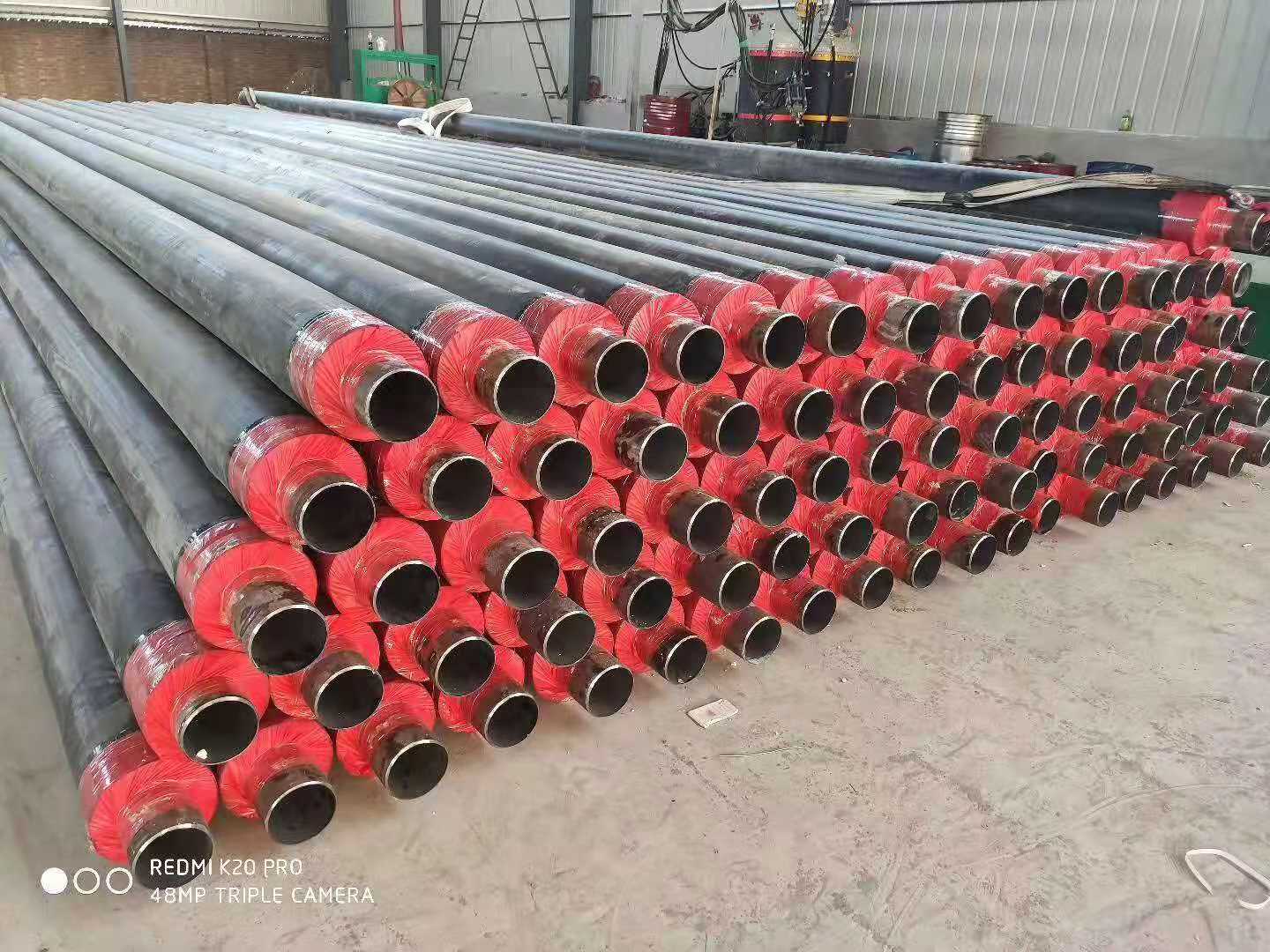 3PE防腐保溫鋼管，鋼套鋼保溫鋼管，三油兩布防腐鋼管